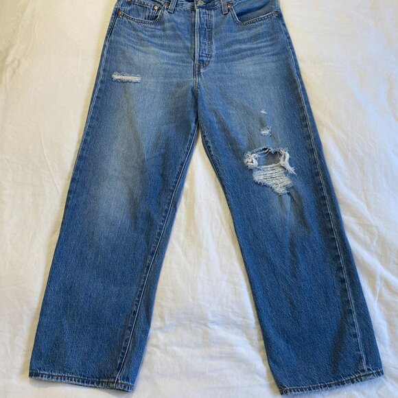 Levi's Ribcage Straight Ankle Size 30 - Picture 2 of 11